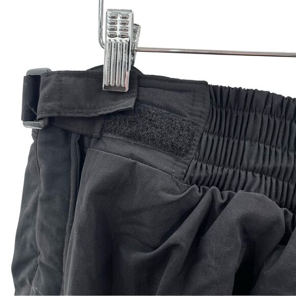 Slalom Men’s Nylon Performance Water Resistant Winter Ski Snow Pants Black XL - Picture 6 of 10